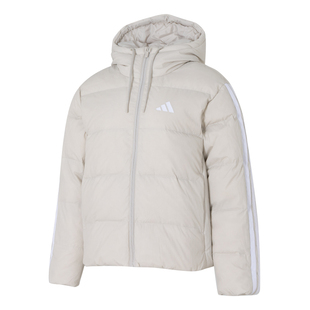 阿迪达斯官方正品羽绒服女2026春季新款运动休闲面包服潮流排骨服