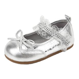 Ginuorat奇诺鼠女童公主皮鞋新款儿童鞋子软底走步鞋宝宝单鞋