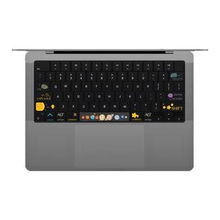 SkinAT 适用于macbookpro14键盘膜苹果笔记本键盘贴macbook air m4按键贴 macbookair键盘膜小贴纸键帽保护膜