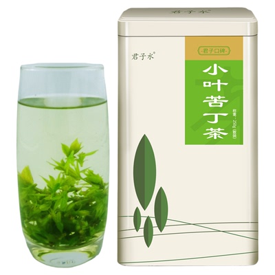 嫩芽特级小叶苦丁茶四川青山绿水