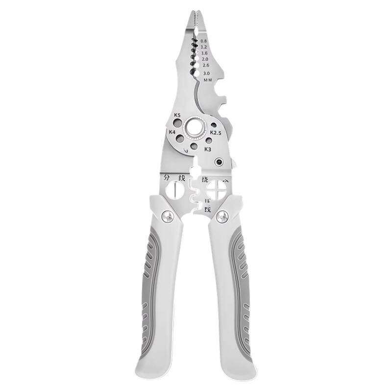 多功能2026新款电工专用剥线钳子扒皮压线绕线剪线端子切线