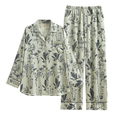 【商场同款】家乐芬女士丝绸睡衣