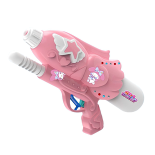 美蒂粉水枪儿童玩具喷水女孩呲洒高压强力射程远抽拉式自动泚女童