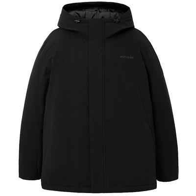 【机能冰壳 防泼水】杰克琼斯男装冬羽绒服工装连帽夹克外套男装