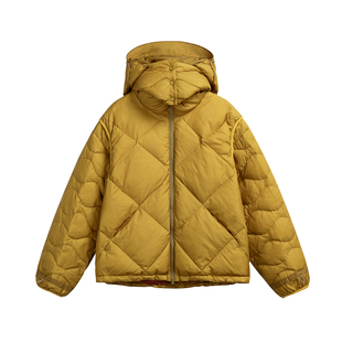 TIRED美式户外可拆卸袖85白鸭绒羽绒服情侣保暖连帽面包服外套潮