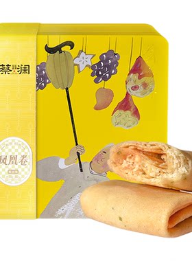 蔡澜抱抱凤凰卷酥脆手工鸡蛋卷