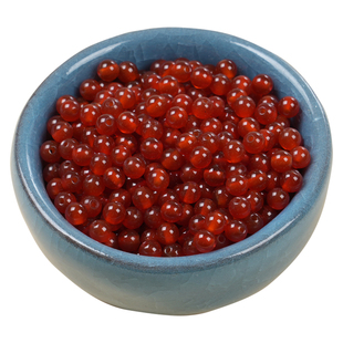 7A级天然黑红玛瑙散珠DIY手工编织水晶珠饰品小珠子手串配珠材料