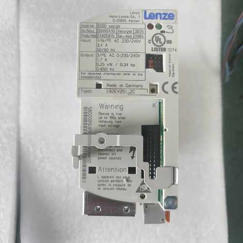 询价9 .9 新伦茨变频器E82EV251-2C，德国，0.