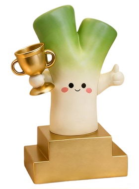 可爱冠军订做摆件儿童幼儿园小朋友定制奖杯公司员工销冠年会礼品