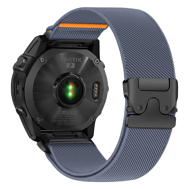 适用garmin佳明手表fenix 5x/6x/7X Pro泰铁时8/E快拆表带本能2X编织s70磁吸965/955/945安夺2/3易耐时运动男