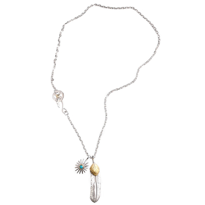 高桥吾郎纯银项链吊坠