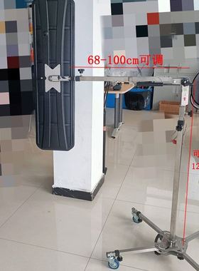 汽车凹陷修复工具6Leds整平灯可调大灯带轮落地支架凹坑凹痕检测