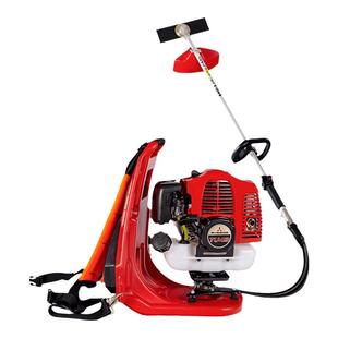 三菱TU43引擎割草机小型家用除草机汽油割灌机四冲程背负式草坪机
