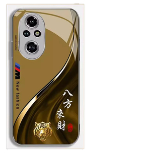 八方来财十二生肖适用荣耀200pro手机壳400新款mate70Air全包防摔magic8保护套300Pro男女小众不撞款外壳