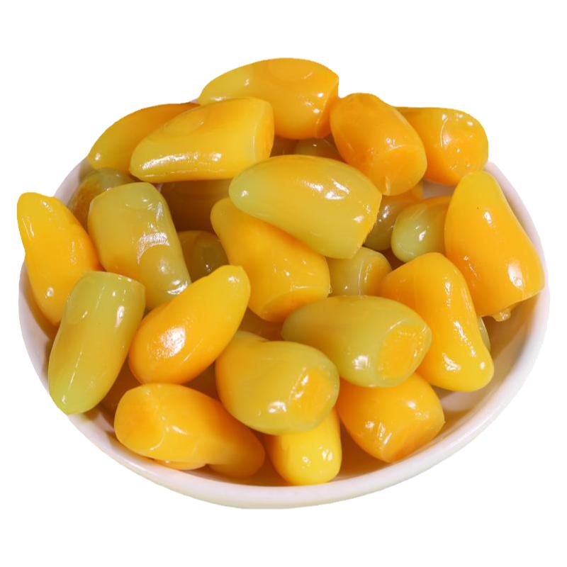 网红剥皮芒果味造型软糖扒皮500g青熟芒果酸甜QQ水果味糖小零食