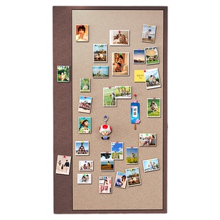 毛毡板方形墙贴蝴蝶贴纸客厅墙壁装饰创意背景板不伤墙家庭拍立得相片展示墙软木板免打孔展示板留言墙照片墙