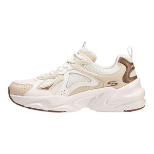 Skechers斯凯奇官网春秋新款女子老爹鞋绑带运动鞋厚底增高设计感