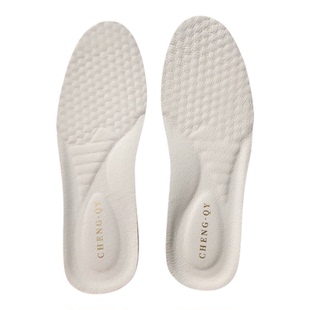 2026新款男女鞋垫通用真皮头层猪里皮小白鞋艾草抗菌除臭透气吸汗