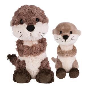 德国NICI专柜正品森林朋友水獭玩具公仔毛绒玩偶儿童礼物伴手礼