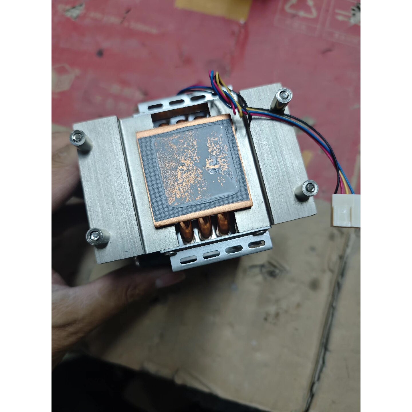 议价可维修771服务器工作站cpu散热器拆机测试正常
