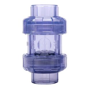 三厘溢彩止回阀水管水泵单向阀止逆阀翻板式鱼缸磁悬浮防回流