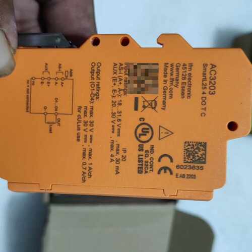 议价德国iFM易福门模块AC3203全新两个一个无包装了维修