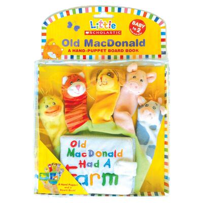 老麦克唐纳的农场手偶书英文版