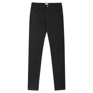 IDLT 【不掉色黑牛】高品质 SlimFit加长弹力修身牛仔裤 黑色水洗
