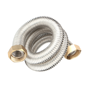 1.2寸304不锈钢波纹管DN32工程专用高压防爆螺纹管冷热金属水软管