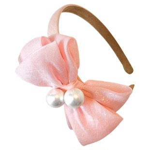 儿童发箍女童可爱蝴蝶结发饰小女孩高颅顶2025新款百搭小学生头箍