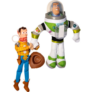 巴斯光年救胡迪汽车尾部挂件公仔玩偶搞笑玩具总动员车顶外装饰品