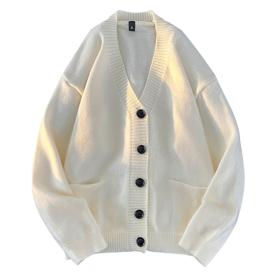 康博男士冬季款休闲百搭开衫毛衣