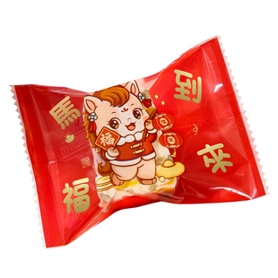 2026马年新年雪花酥包装袋独立小饼干糖果太妃糖的专用袋子机封袋