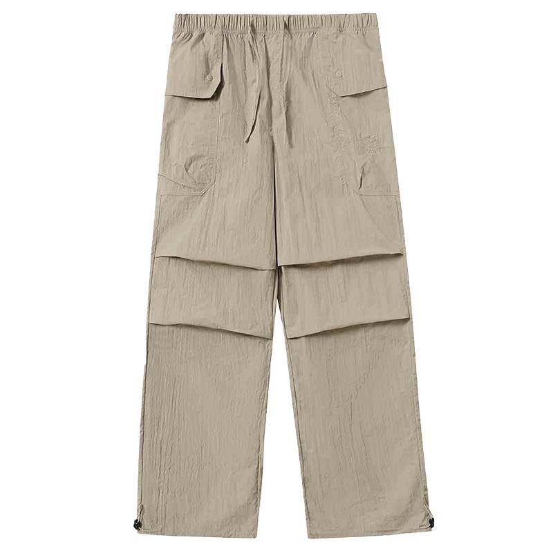 骆驼男装休闲裤男运动夏季户外伞兵裤工装裤透气凉感upf50+防晒裤