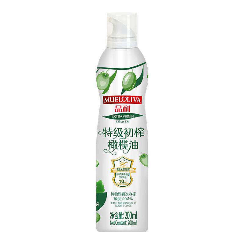 品利特级初榨橄榄油喷雾200mlX3 品利初榨实拍商品图