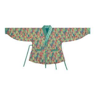 谜阿凰郁金香对穿交短袄明制汉元素新中式改良秋冬款保暖原创汉服