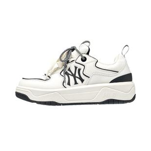 【情人节礼物】MLB官方章若楠同款撞色厚底学长鞋26春季新款SXM09