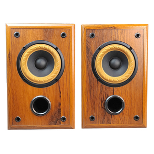 莞音高保真4寸全频音响hifi书架音箱发烧蓝牙功放套装无源监听