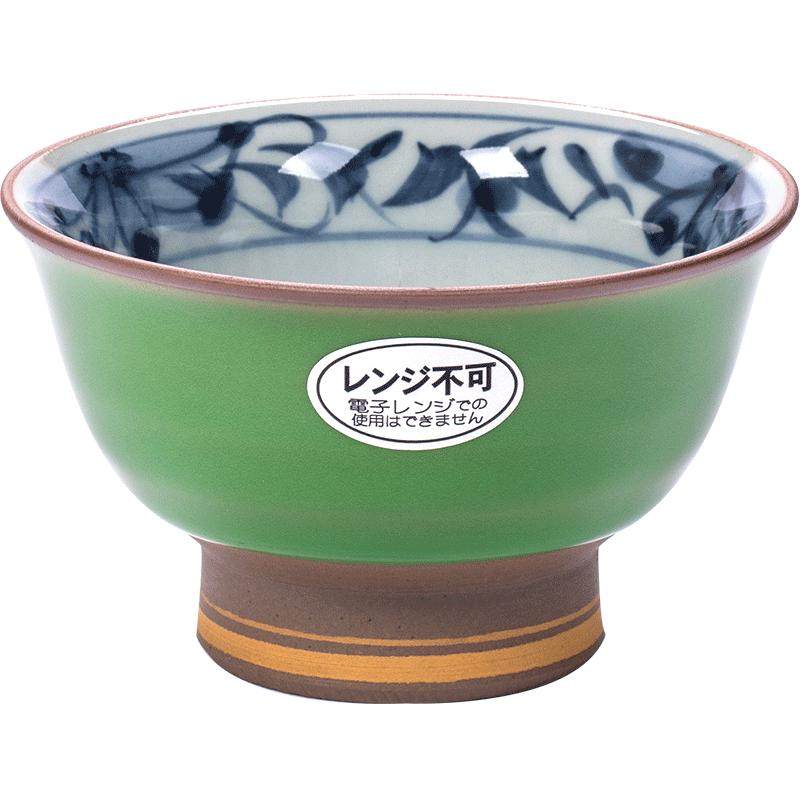 日本进口翠唐草品茗杯