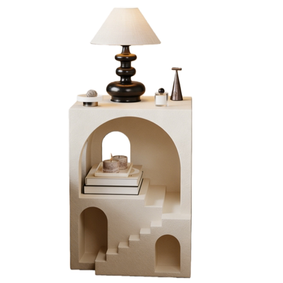 创意卧室床头柜小众设计感家用客厅茶几小户型电视柜旁边落地摆件