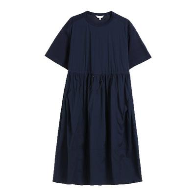 蒲PUKKA轻运动风拼接连衣裙