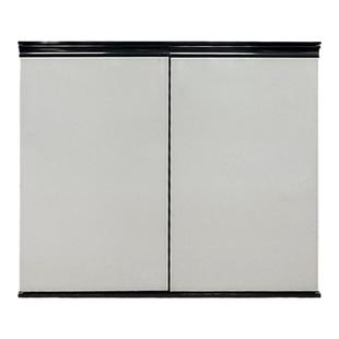 厨房橱柜门定制晶钢门柜门免打孔灶台门板定做钢化玻璃订做自装