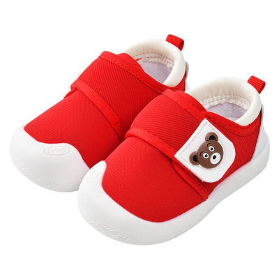 宝宝棉鞋防滑婴儿鞋软底学步鞋