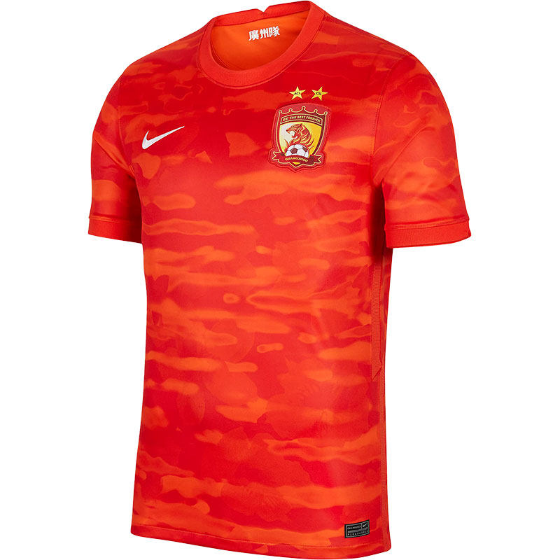 Nike/耐克正品2021广州恒大主场球迷版男子运动短袖T恤CT6183-634