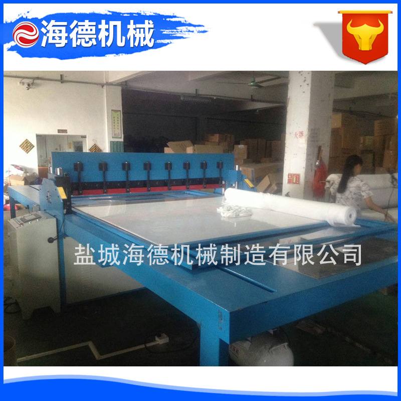 液压式全自动送料切布机 样本卡吊卡裁样机 眼镜布断布机切割机