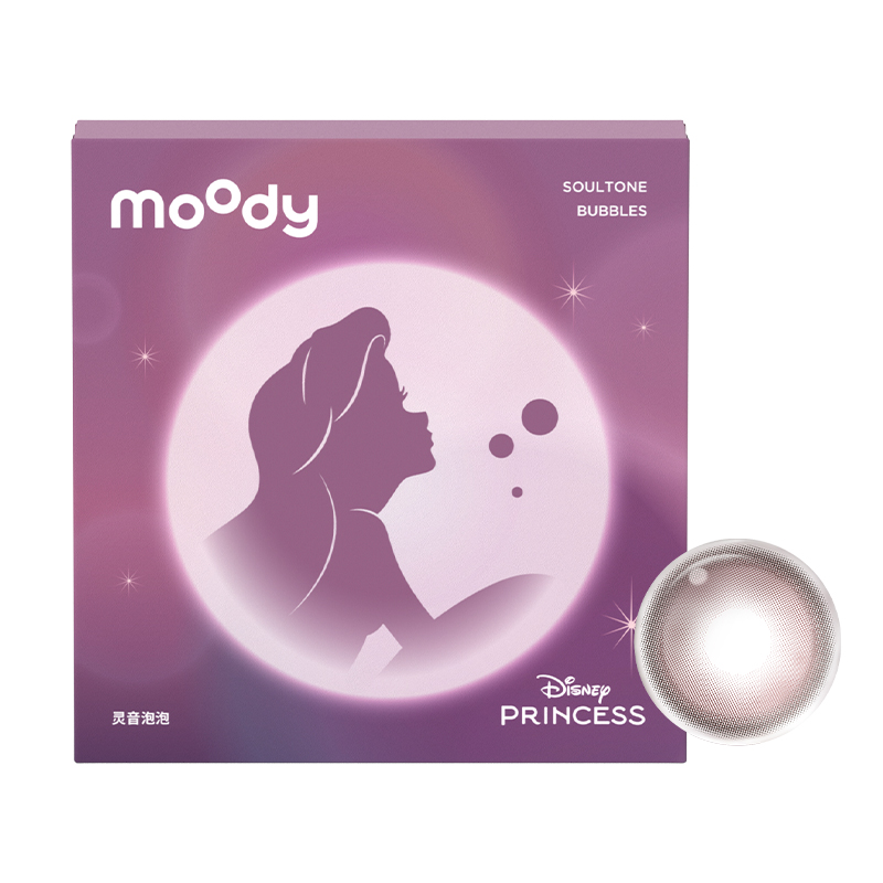 [618加購]蠟筆小新moody美瞳聯(lián)名日拋10片冷泡烏龍茶彩色隱形眼鏡
