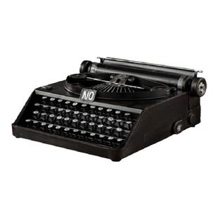 复古怀旧老式铁艺打字机模型创意摄影咖啡店橱窗道具桌面饰品摆件