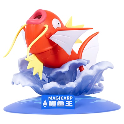 宝可梦鲤鱼王皮卡丘手办摆件玩偶