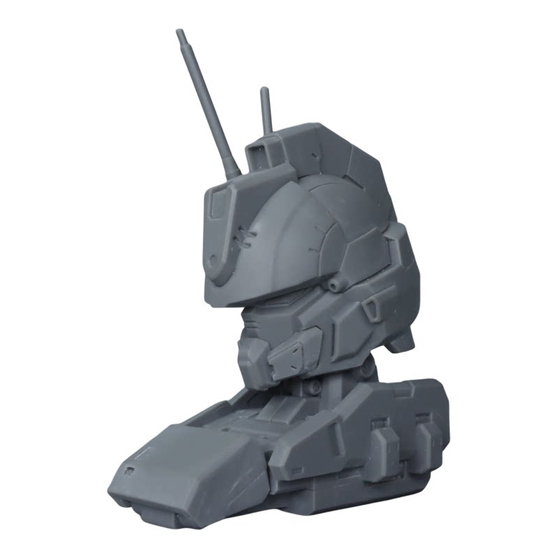 EZ-8陆战高达无比例头像3D打印代打印高精度模型手办白模