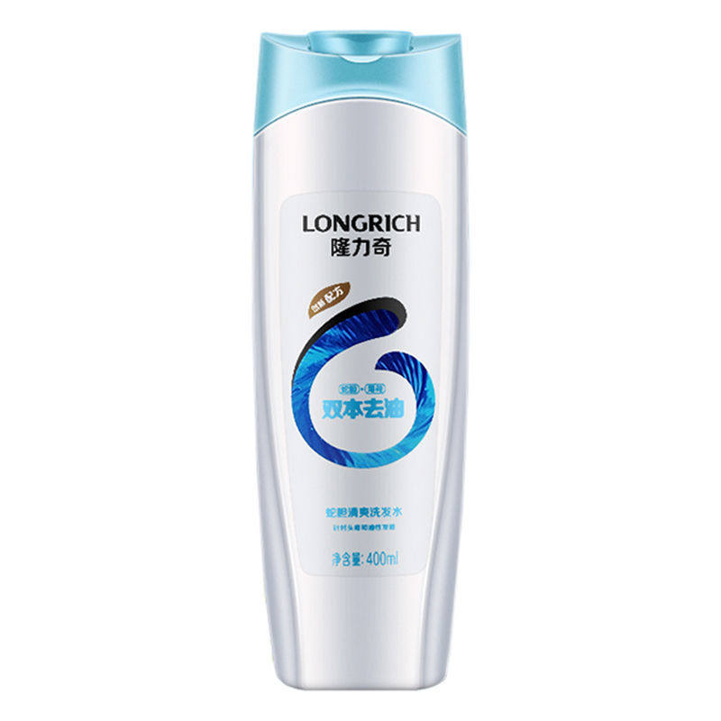 隆力奇洗发水蛇胆去油清爽400ml